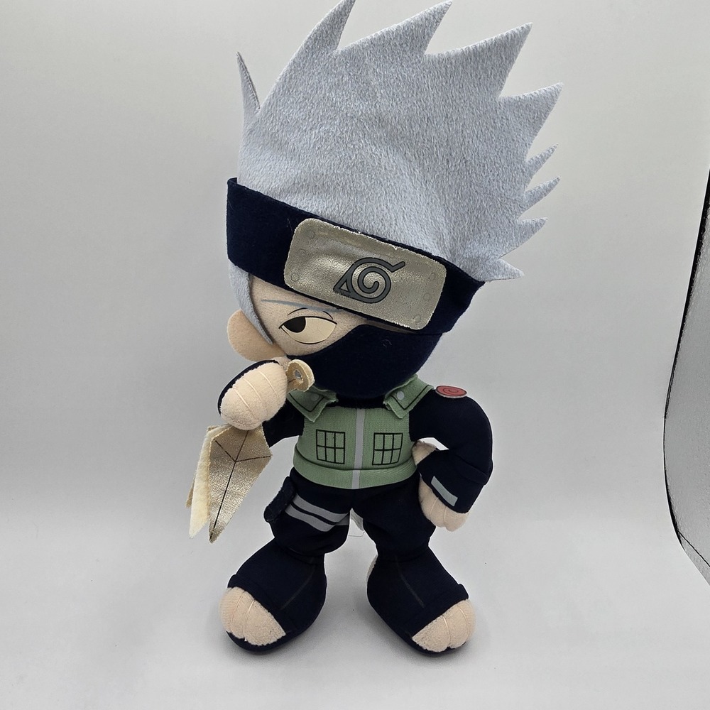 Naruto Plush Kakashi 2002 Anime With tag